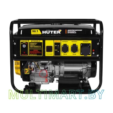 Бензиновый генератор Huter DY9500LX картинка 2